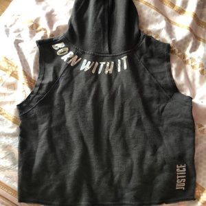 Grey justice girls size 10